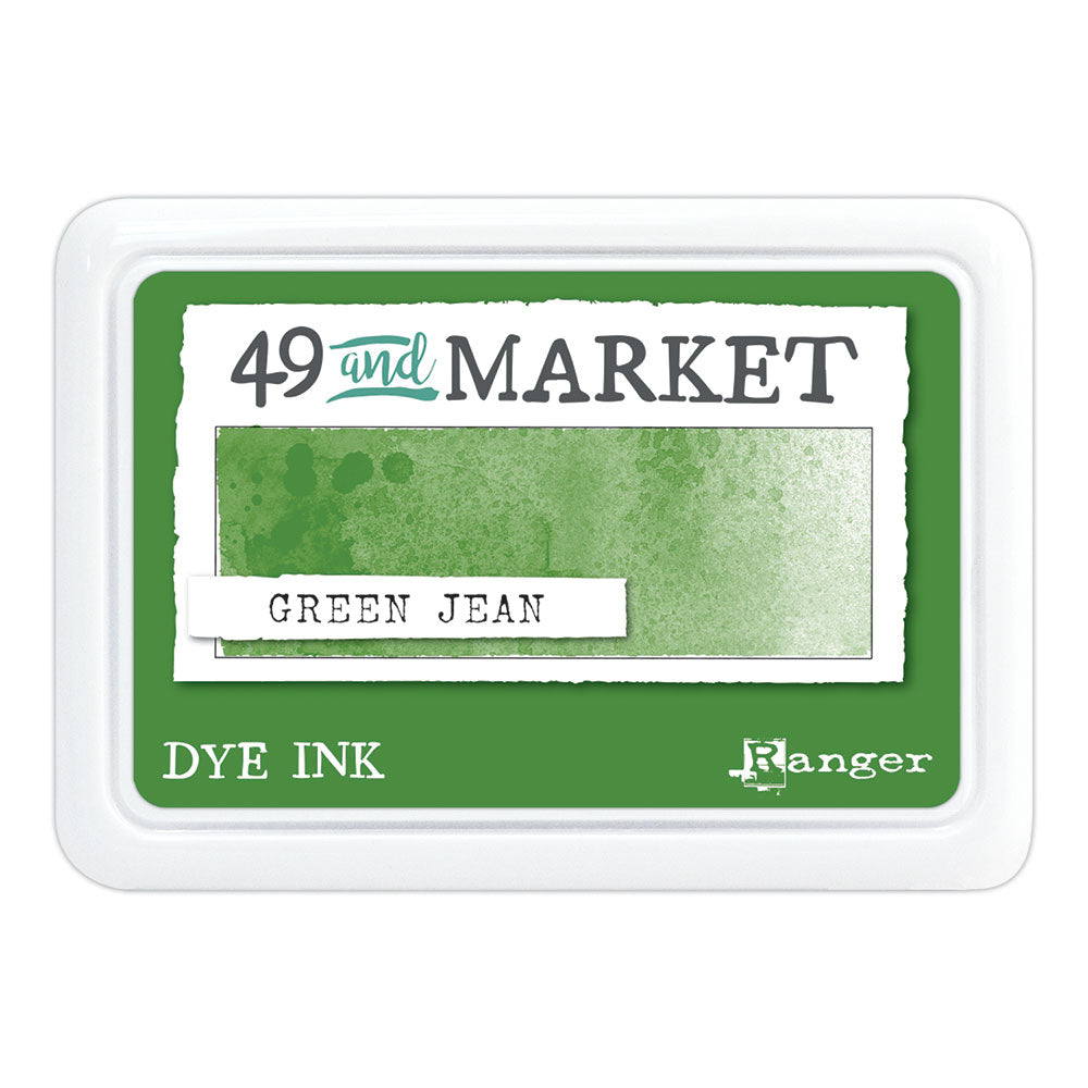 49 & Market Dye Ink Pads - Green Jean