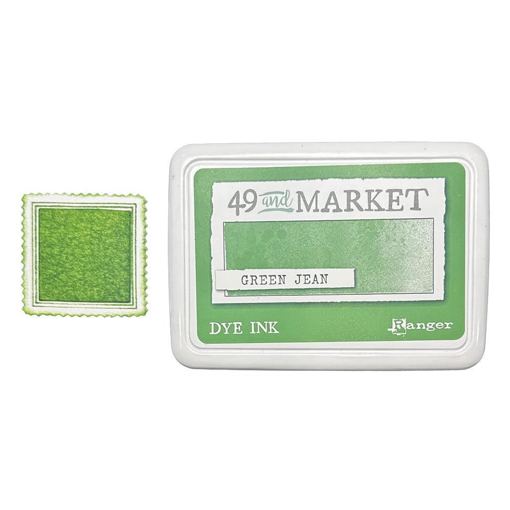 49 & Market Dye Ink Pads - Green Jean