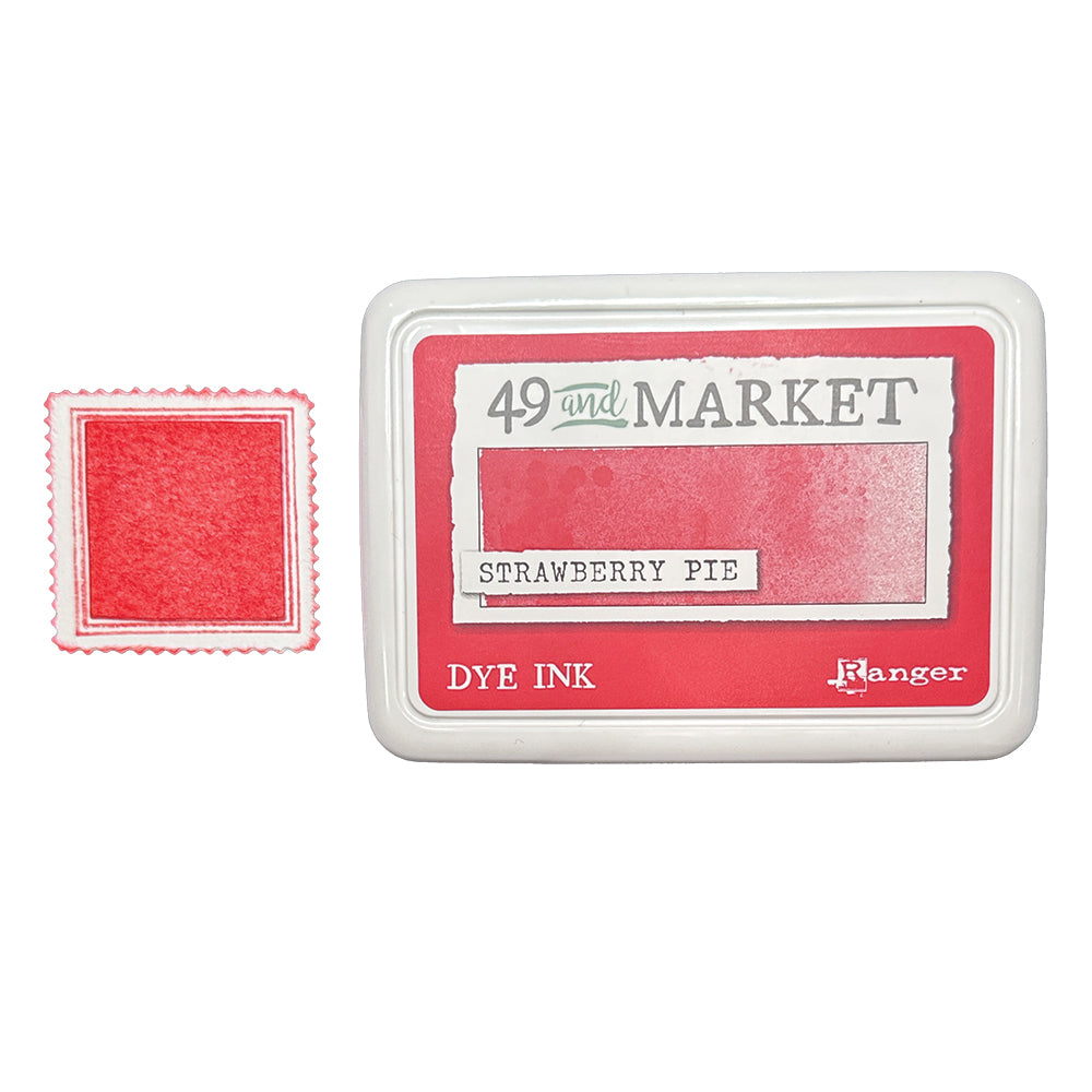 49 & Market Dye Ink Pads - Strawberry Pie