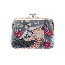 Signare Tapestry William Morris Shopper, Smart Phone Bag & Frame Purse Strawberry Thief Grey