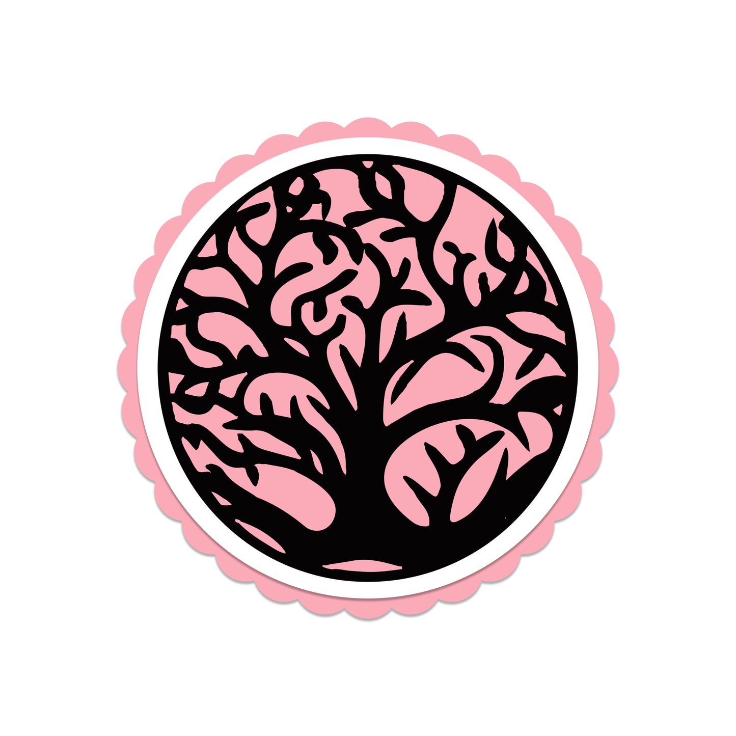 The Crafty Witches Festive Circular Toppers SVG Files
