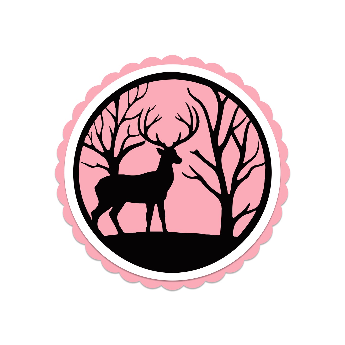 The Crafty Witches Festive Circular Toppers SVG Files