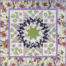 Quilter's Trading Post Floral Lone Star Quilt Pattern