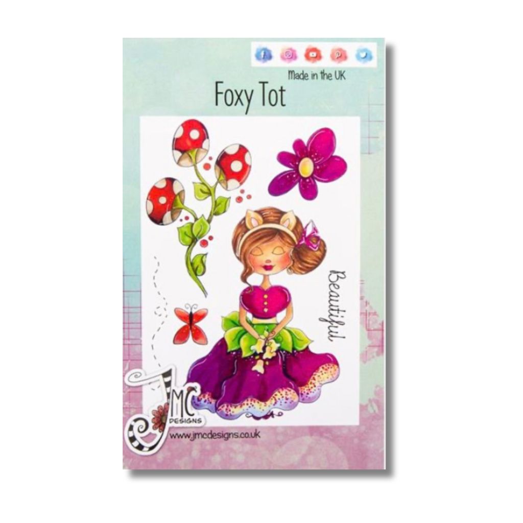JMC Designs Foxy Tot A6 Stamp Set