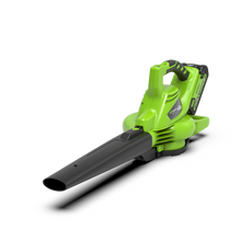 Greenworks 40V DigiPro Blower & Vacuum Kit – Two 2Ah Batteries – product detail or in-use view