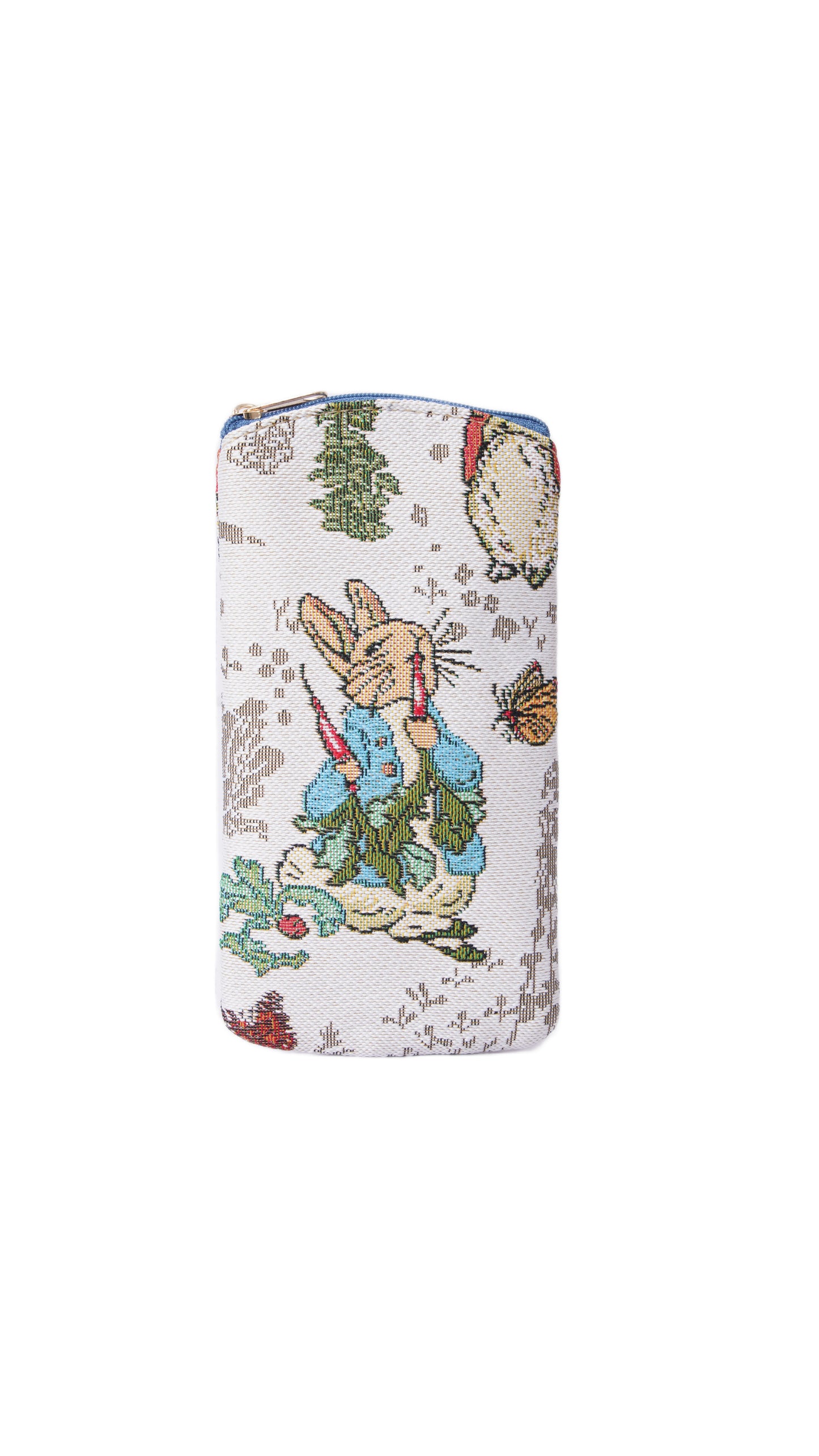 Signare Tapestry Beatrix Potter Peter Rabbit Bucket Bag with Zip Glasses Case