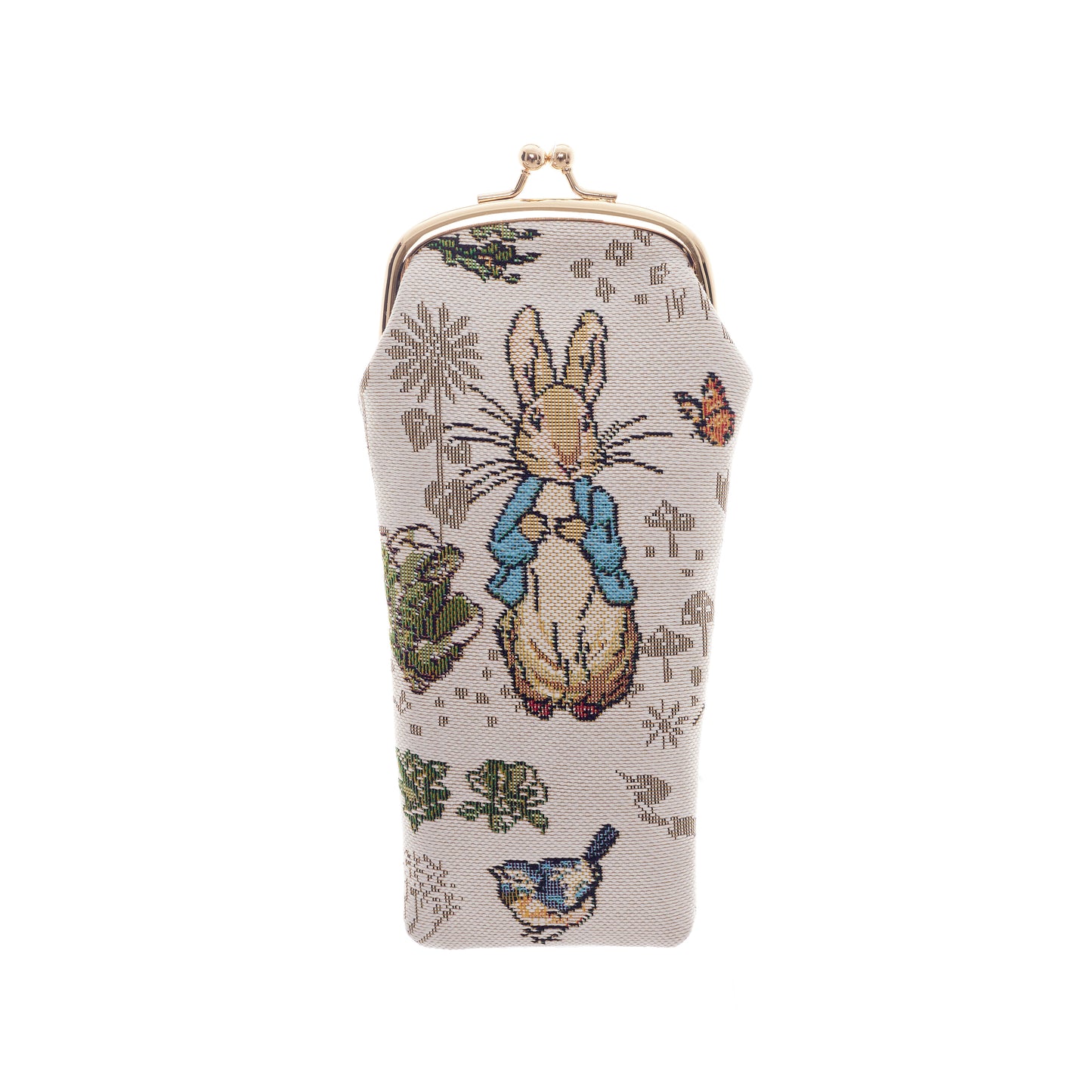Signare Tapestry Beatrix Potter Peter Rabbit Glasses Case with Frame Purse