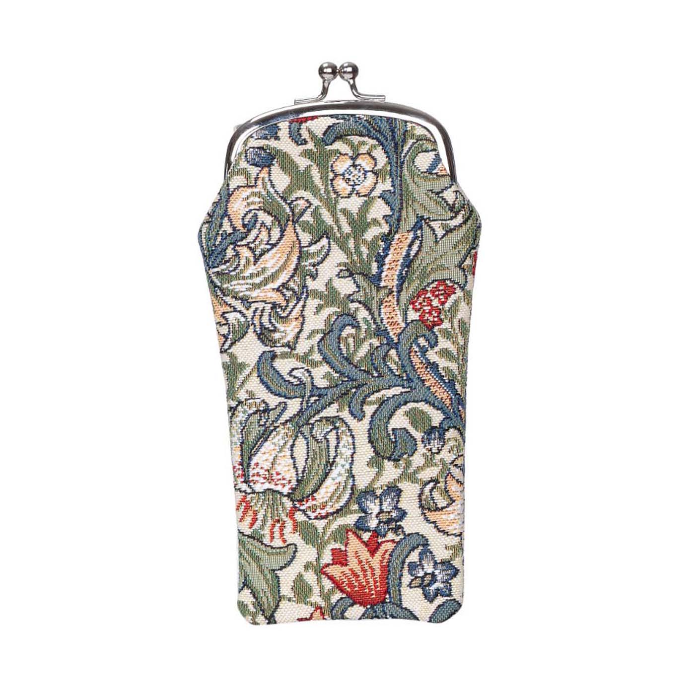 Signare Tapestry William Morris Golden Lily Glasses Case with Purse