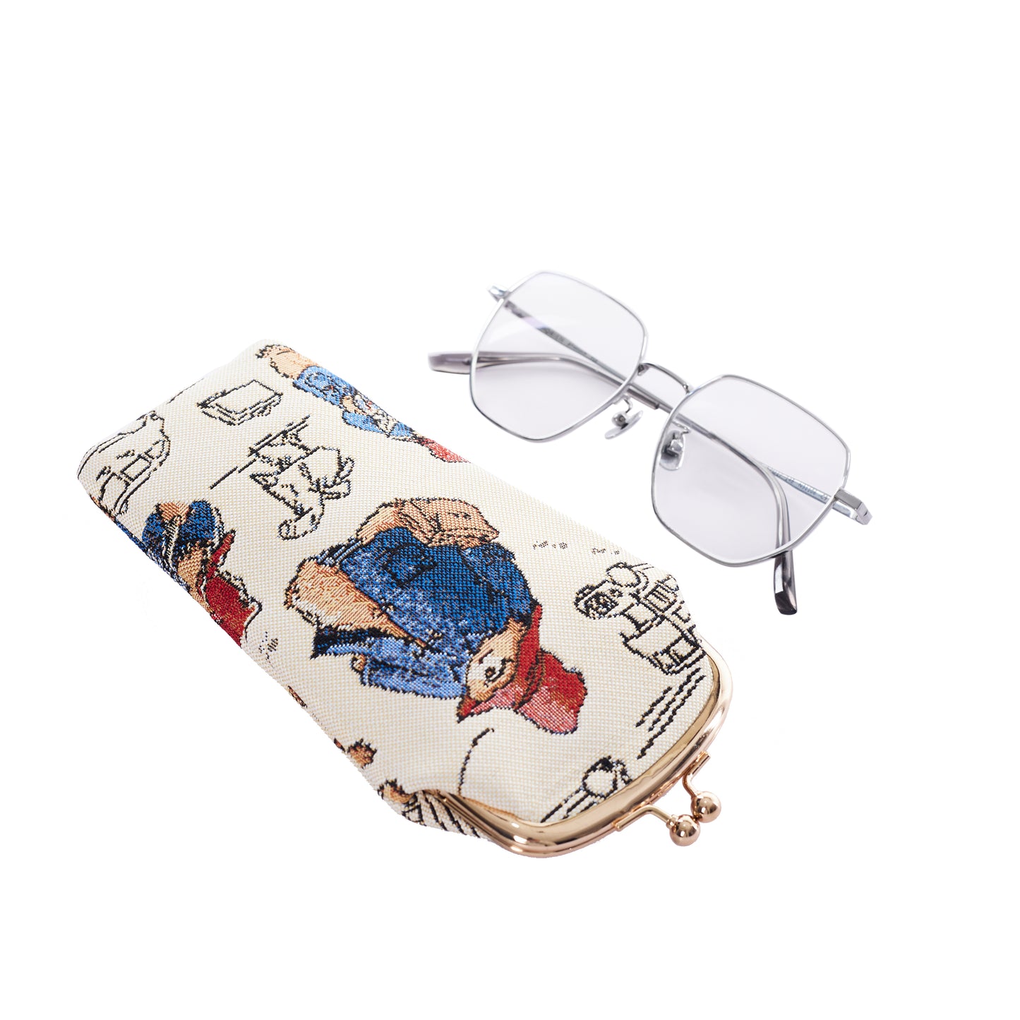 Signare Tapestry Paddington Original Glasses Case with Frame Purse