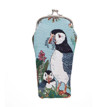 Signare Tapestry Puffin Glasses Case and Frame Purse