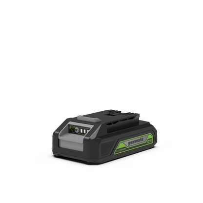 Greenworks 48V 36cm Cordless Lawnmower with 2 x 2Ah Batteries & Twin Charger