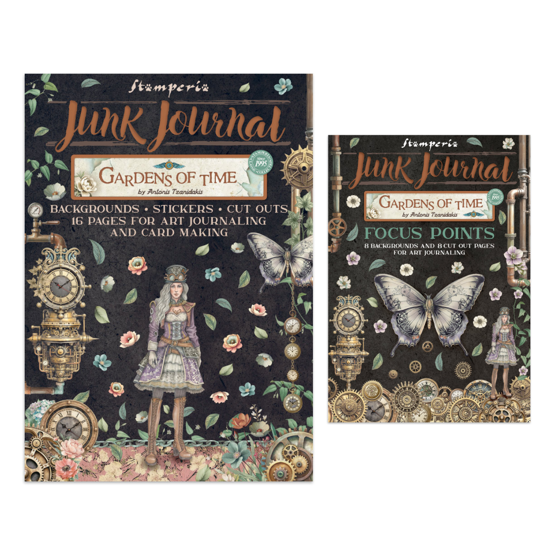 Stamperia Gardens of Time Junk Journal Collection