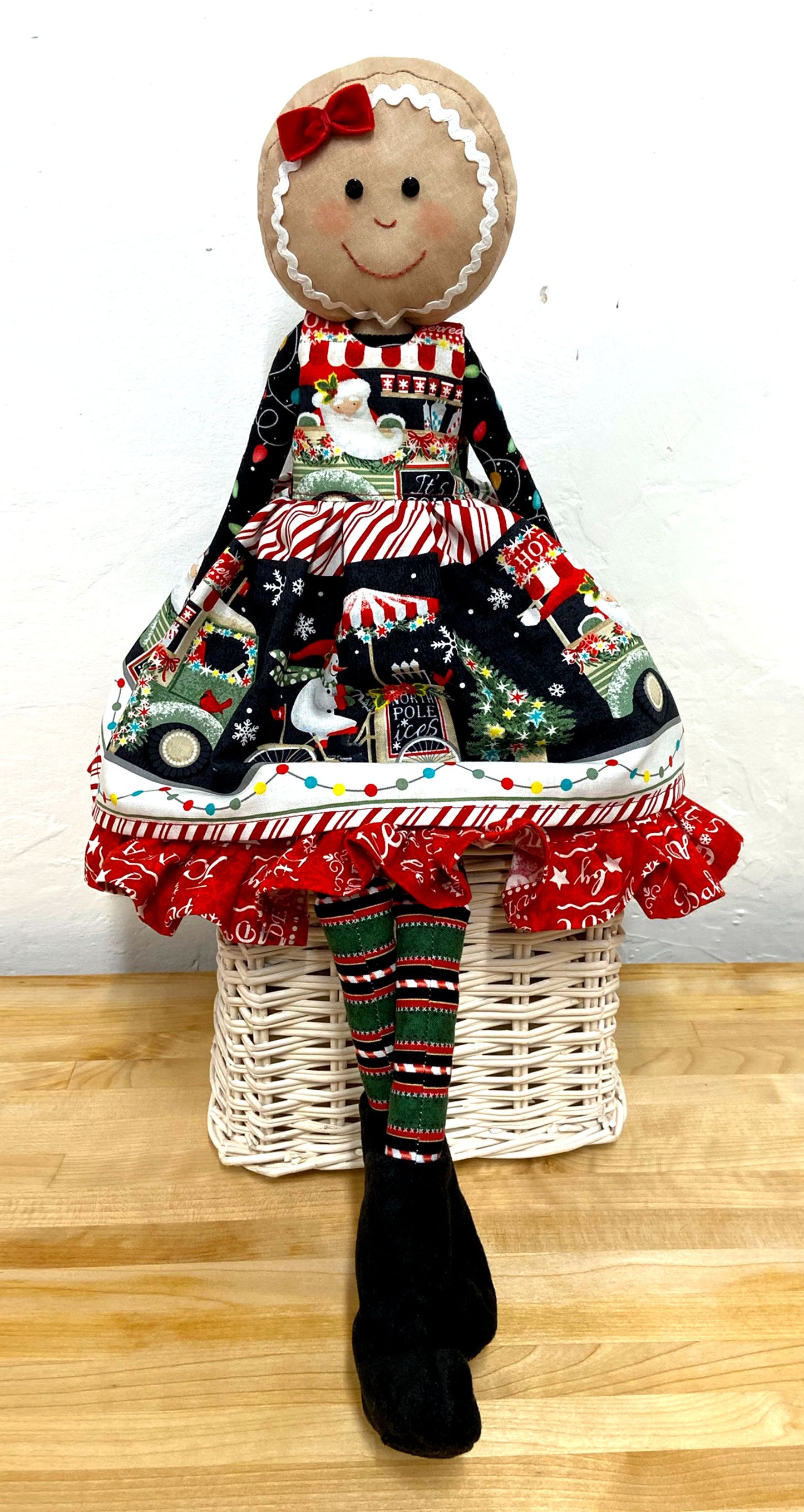 Quilter's Trading Post Ginny Gingerbread Doll Pattern
