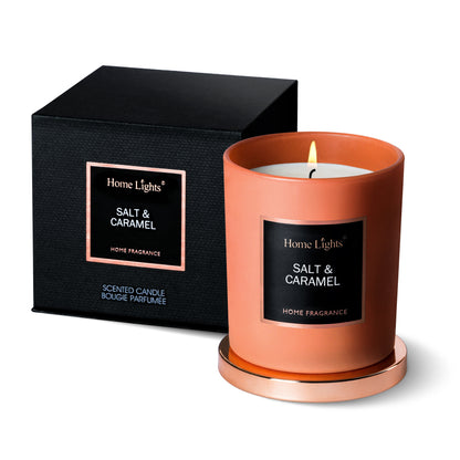 Home Lights Natural Soy Wax Luxury Scented Candle 215g - Up to 35 hours burn time