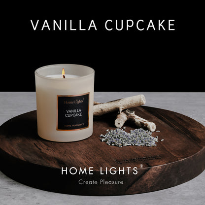 Home Lights Natural Soy Wax Luxury Scented Candle 215g - Up to 35 hours burn time