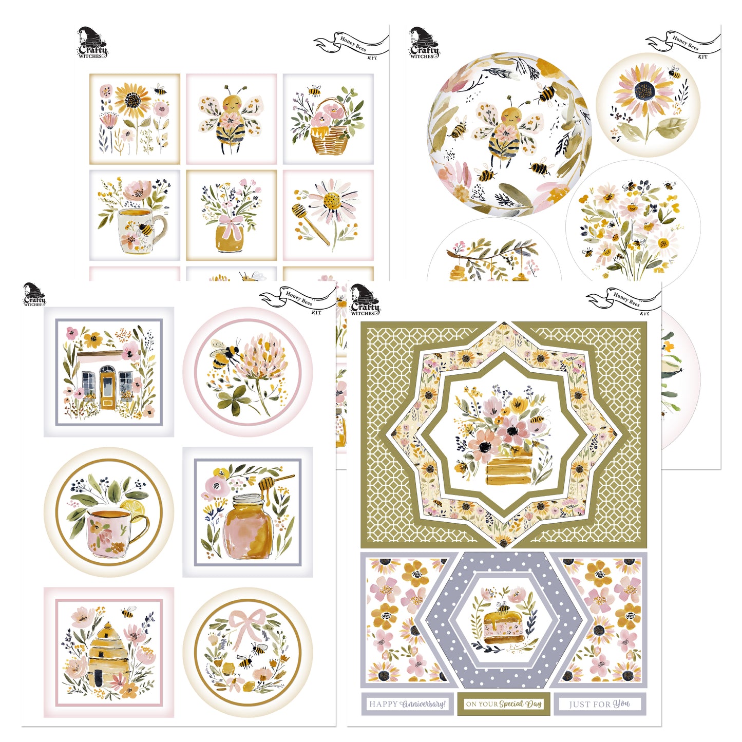 The Crafty Witches Honey Bees Digital Collection