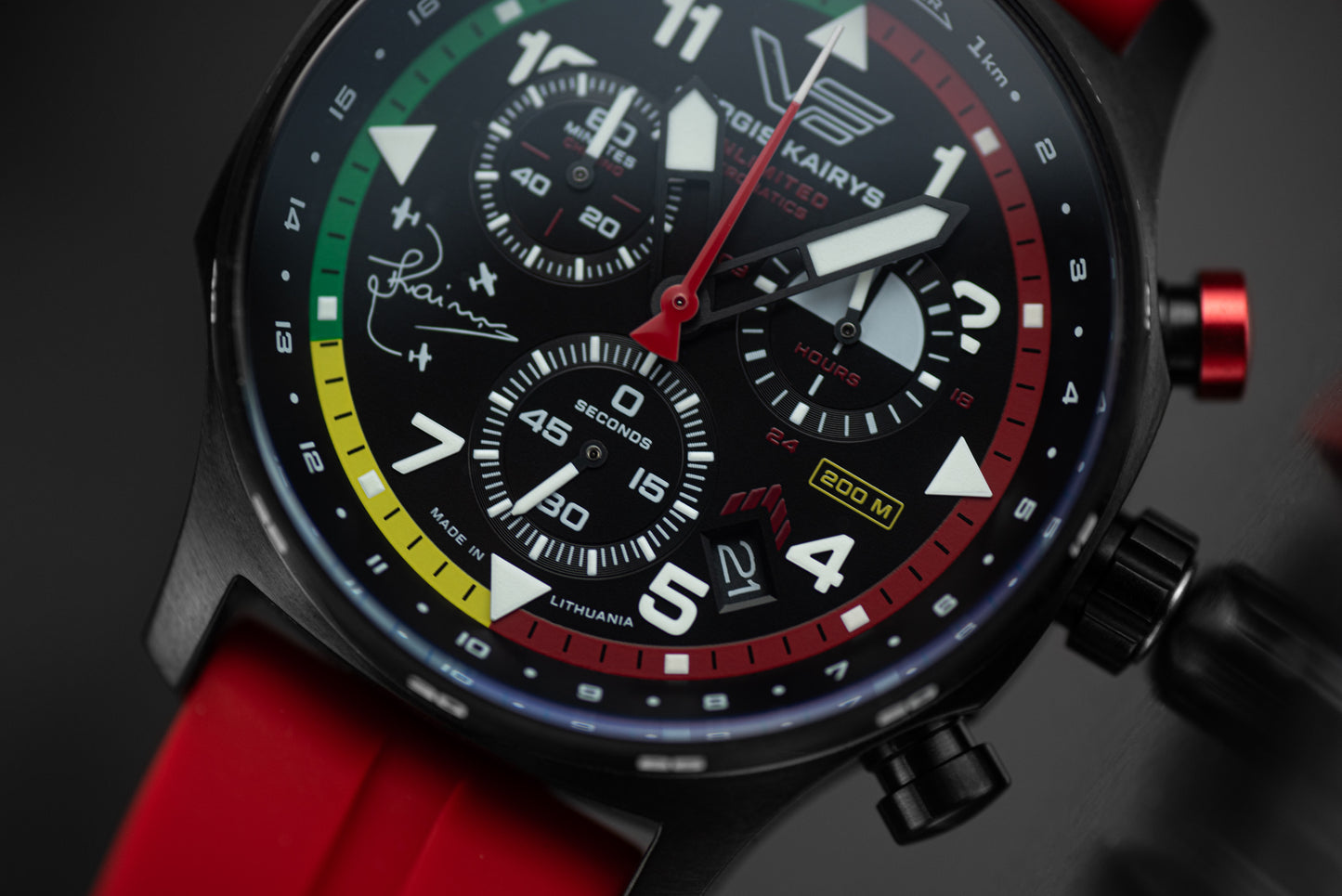 Vostok Europe Jurgis Kairys Unlimited Aerobatics VK68-592C775 Watch