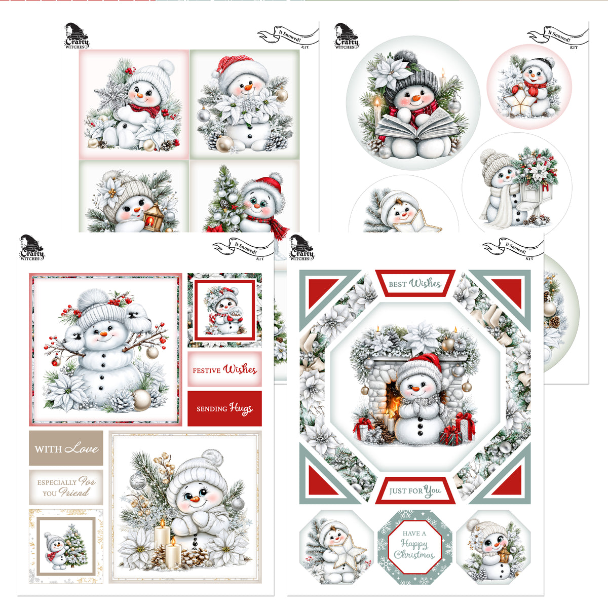 The Crafty Witches Christmas Trio Digital Collection