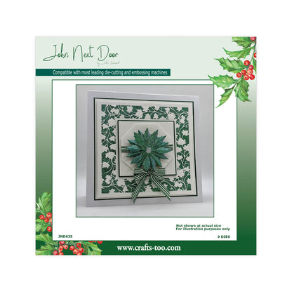 NEW! John Next Door - Shard Flower Bundle - 4 Die Sets