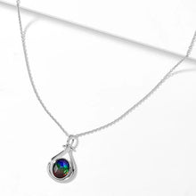 Canadian Ammolite Gems by Kenneth Bradley ‘Jackie’ Oval Pendant