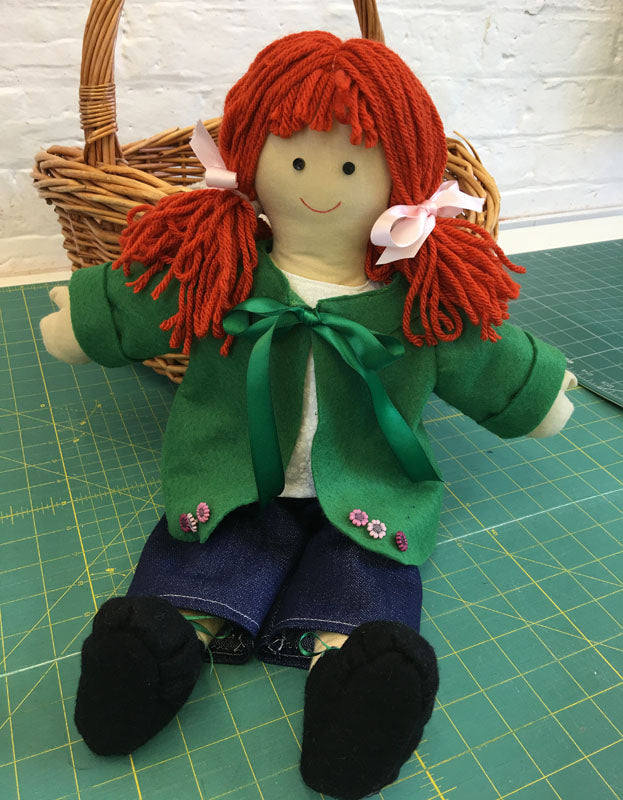 Quilter's Trading Post Rag Dolly Jan Pattern