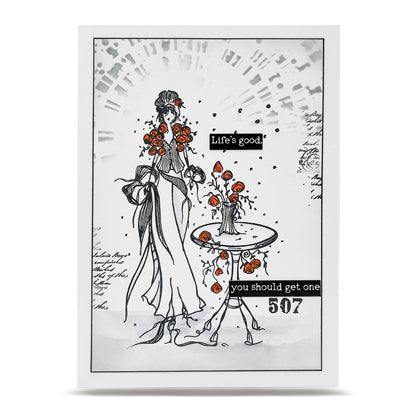 AALL & Create Whispers of Form Soizic Stamps Bundle | 6 Stamp Set Collection #TP-1398 to #TP-1403