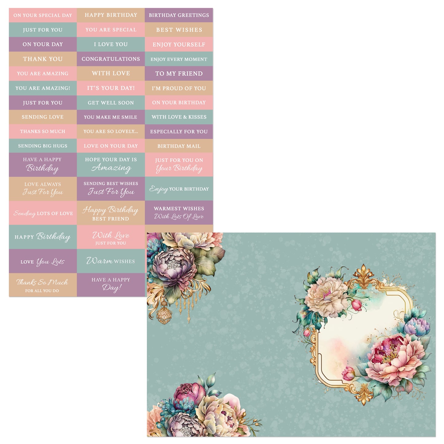 The Crafty Witches Jewelled Blooms Digital Collection