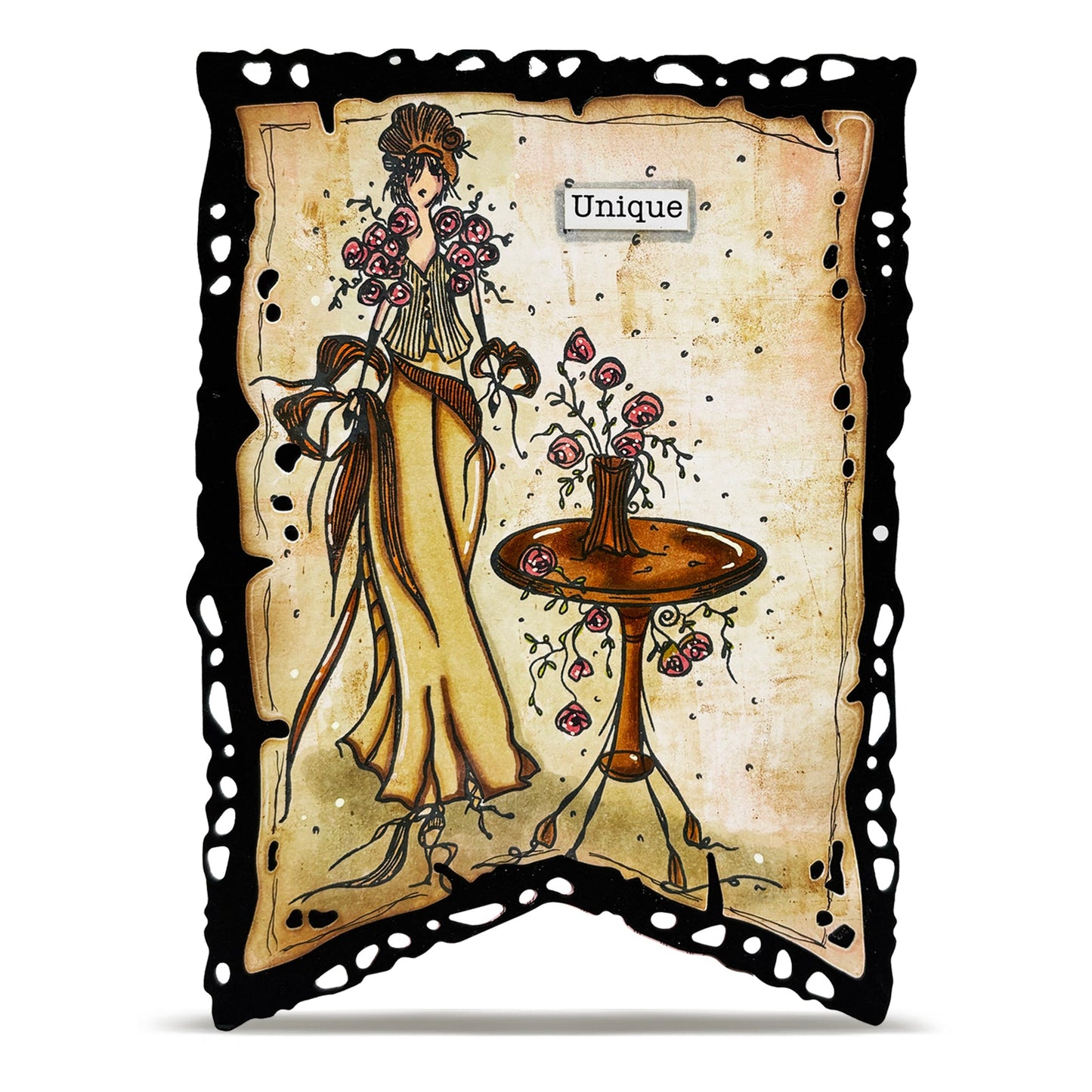 AALL & Create Whispers of Form Soizic Stamps Bundle | 6 Stamp Set Collection #TP-1398 to #TP-1403