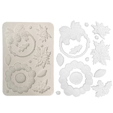 Stamperia Winter Magic Christmas Garlands A5 Silicon Mould