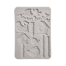 Stamperia Furry Friends 2 Birds A5 Silicone Mould