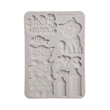Stamperia Furry Friends 2 Cats A5 Silicone Mould