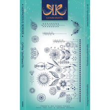 Katkin Krafts Herbaceous Border A5 Clear Stamp Set