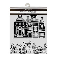 Stamperia Winter Magic Christmas House 20x25cm Stencil