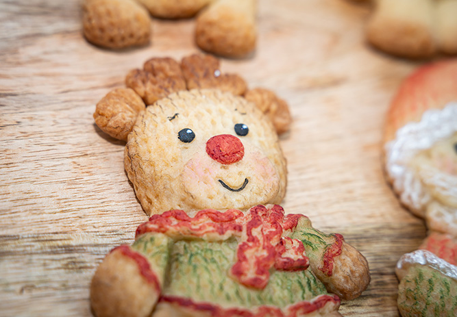Karen Davies Sugarcraft Knitted Christmas Silicone Mould