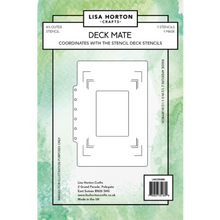 Lisa Horton Crafts Deck Mate Stencil Mask - Coordinates with the Stencil Deck