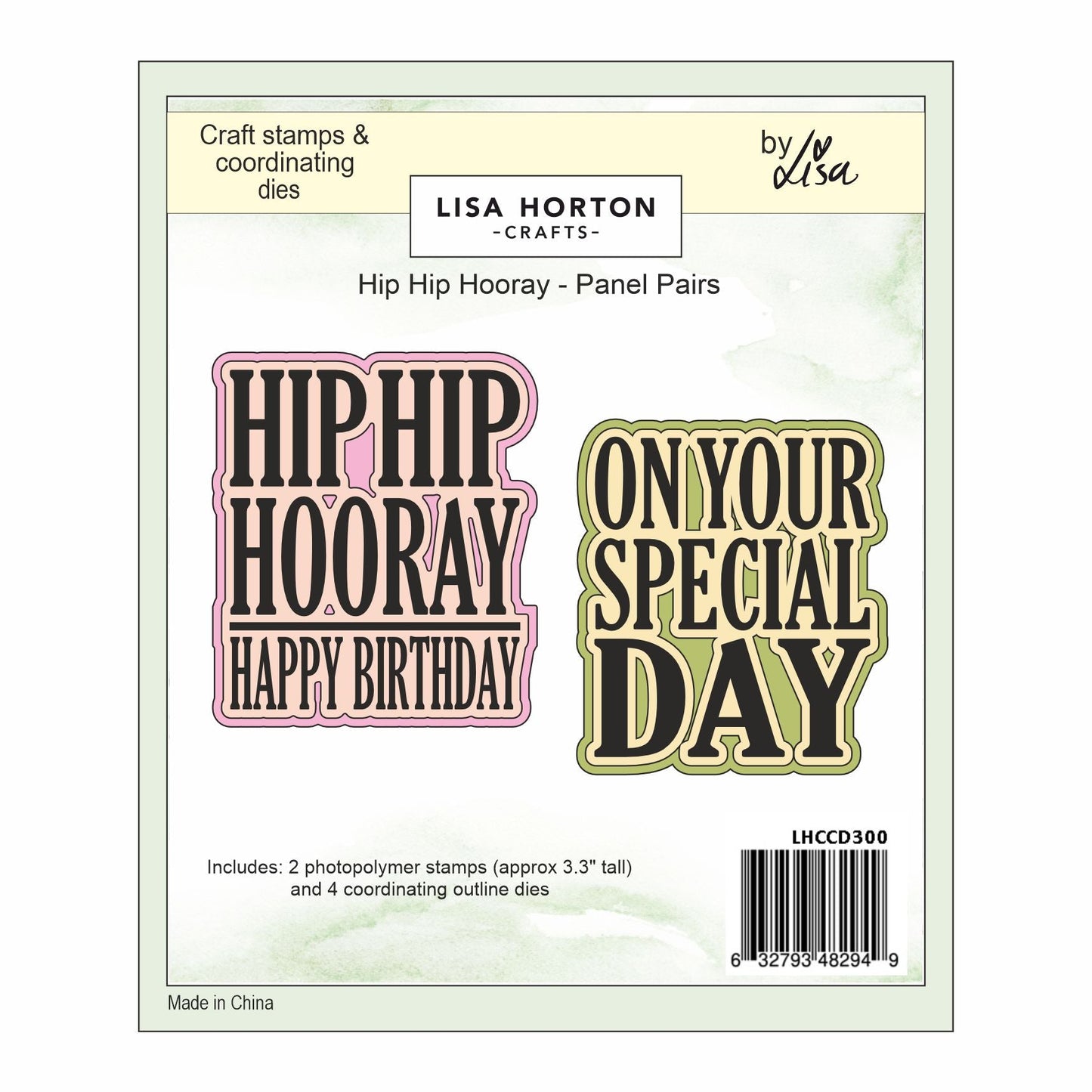 Lisa Horton Crafts Lazy Daisy & Panel Pairs Die & Stamp Sets | Exclusive Bundle