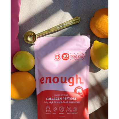Enough Collagen Powder - 10,000mg - 3 Month Supply and FREE Scoop