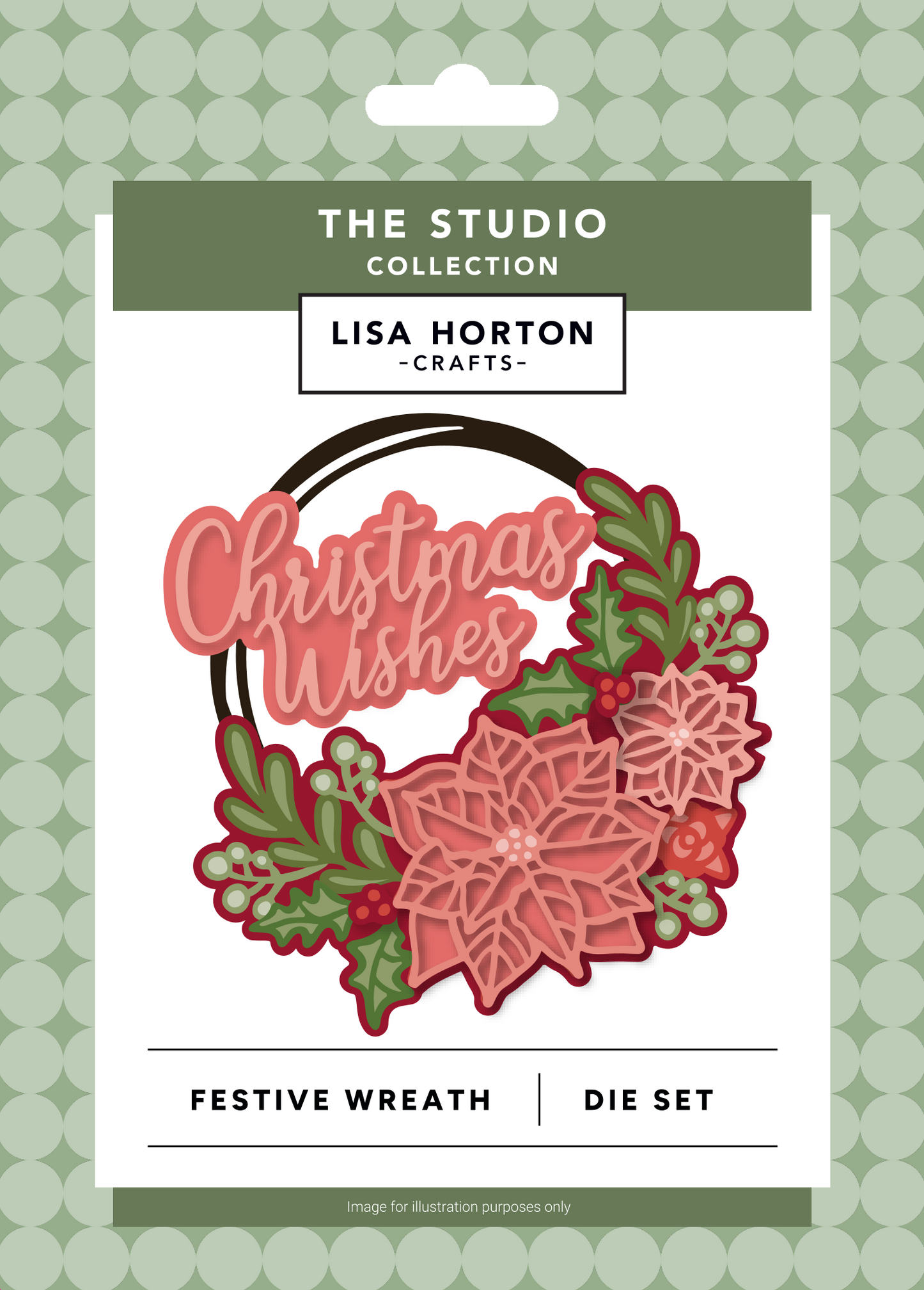 Lisa Horton Crafts Festive Wreath Die Set