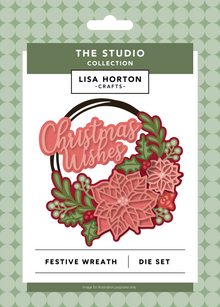 Lisa Horton Crafts Festive Wreath Die Set
