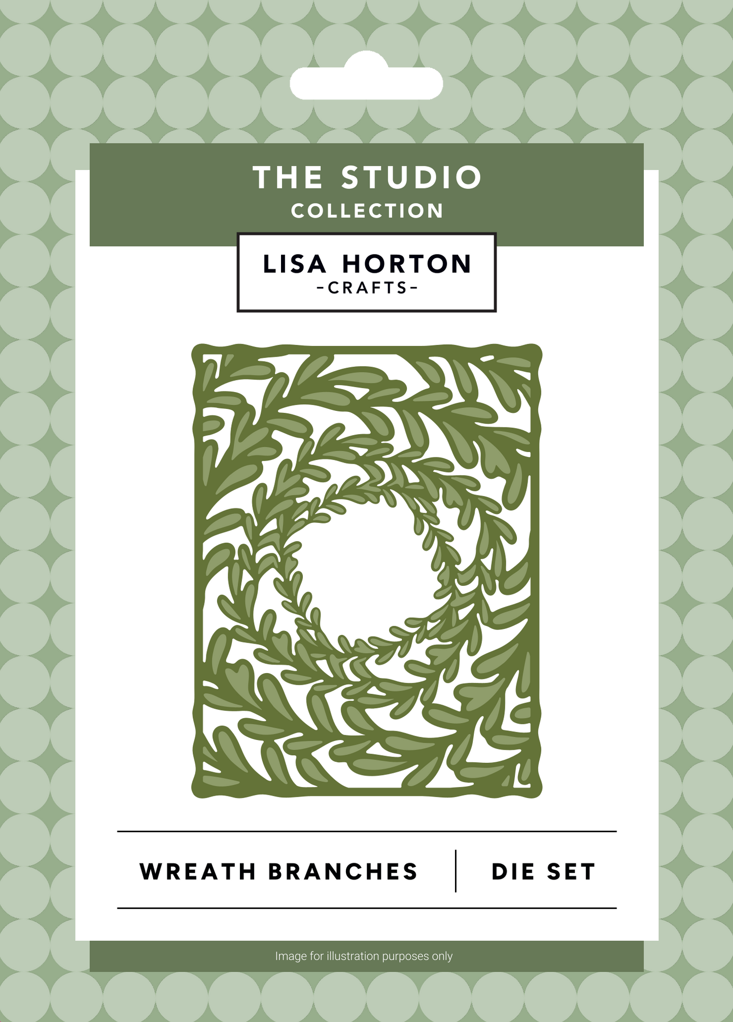 Lisa Horton Crafts Wreath Branches Die Set