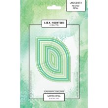 Lisa Horton Crafts Fundamentals Die Set - Nested Petal (8 Dies)