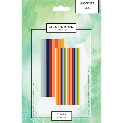 Lisa Horton Crafts Strips 2 & Adhesive Foam Sheets Bundle