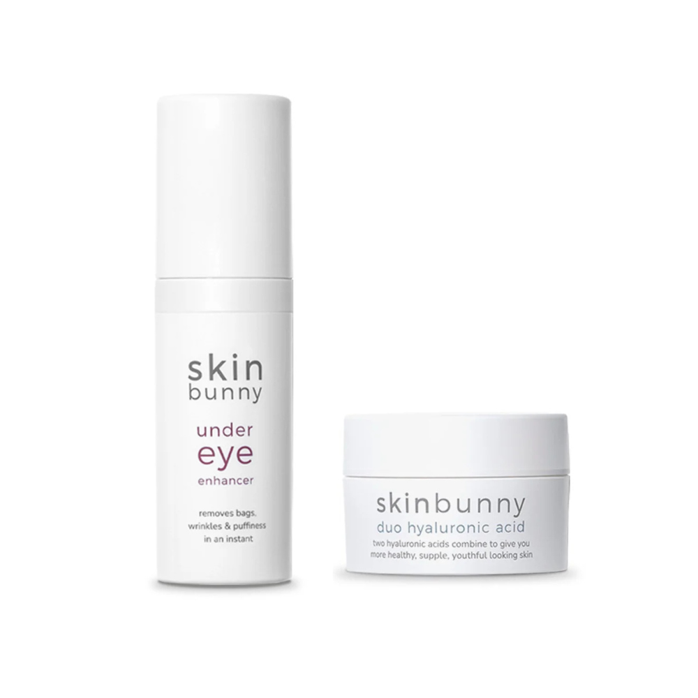 Skinbunny Under Eye Enhancer 20g (200 Applications) & Duo Hyaluronic Acid Moisturiser 30ml