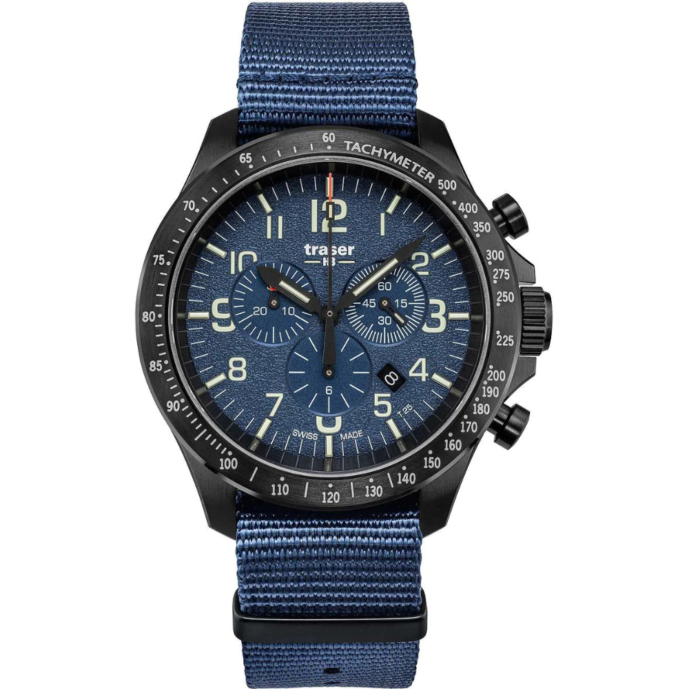 Traser H3 P67 Officer Chronograph Nato Watch