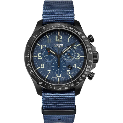 Traser H3 P67 Officer Chronograph Nato Watch