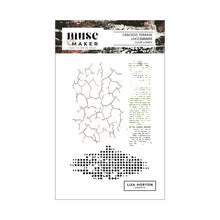 Lisa Horton Crafts Muse & Maker Cracked Terrain A6 Clear Stamp Set