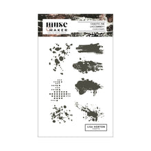 Lisa Horton Crafts Muse & Maker Chaotic Ink A6 Clear Stamp Set