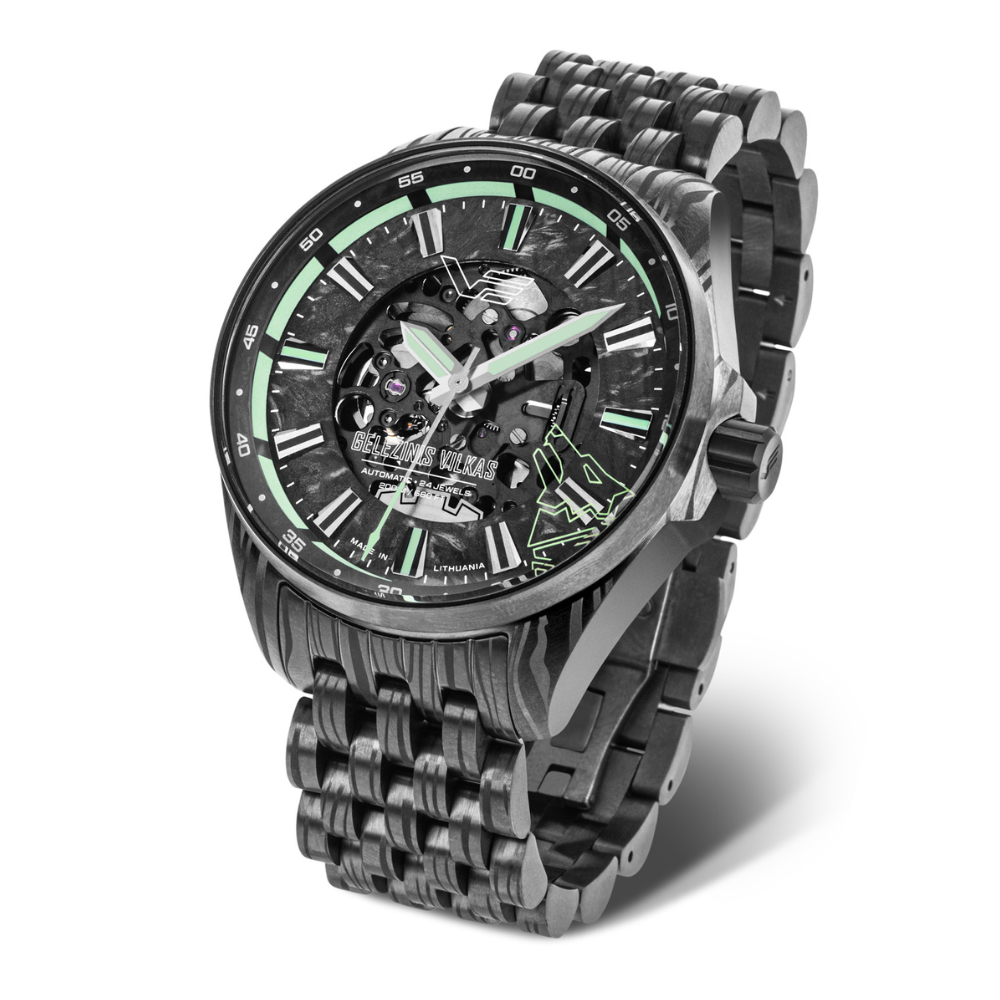 Vostok Europe Iron Wolf Geležinis Vilkas NH72-326D777 Watch