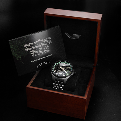 Vostok Europe Iron Wolf Geležinis Vilkas NH72-326D777 Watch