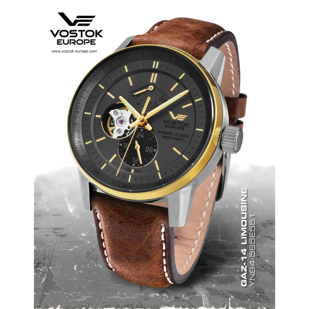 Vostok Europe GAZ-14 Limousine YN84-565E551 Automatic Watch